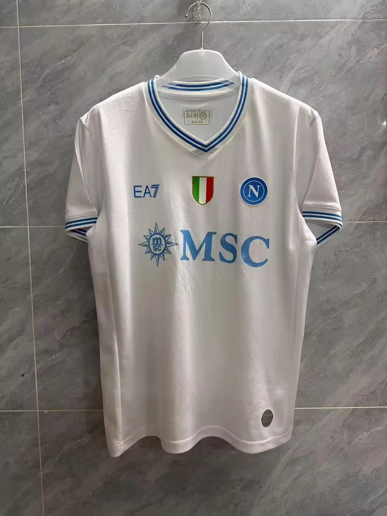 AAA Quality Napoli 25/26 UCL Away White Soccer Jersey